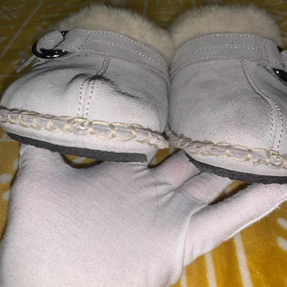 Cold Water Creek Shearling Lined Cozy Slippers.. Sz 7. EUC! - Picture 3 of 10